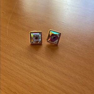 Kurt Geiger Multicolor Stud Earrings
